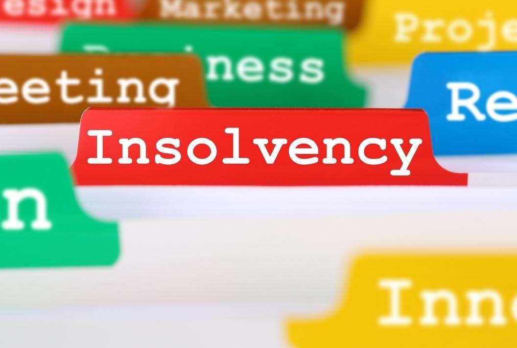 What does it mean to file for insolvency?