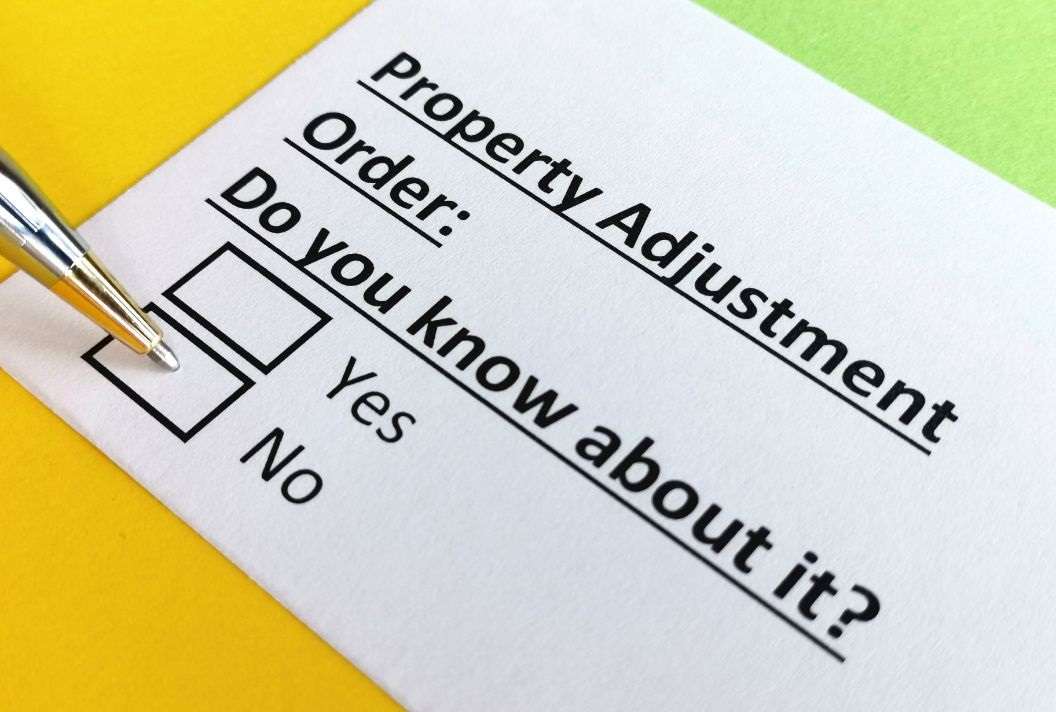 Property Adjustment Order – What is it?